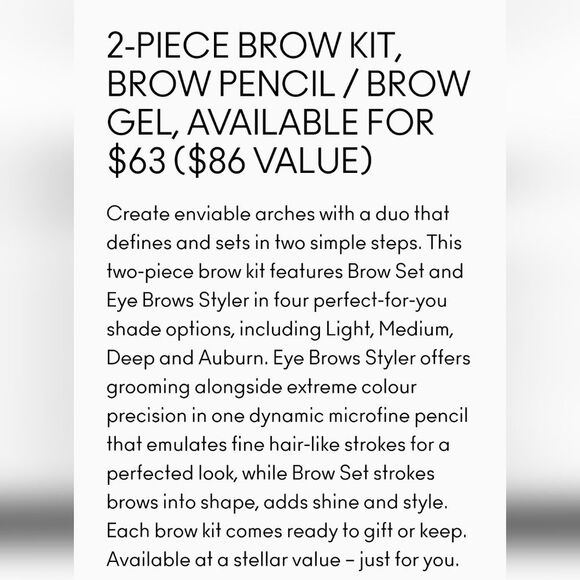 Mac Cosmetics Made To Wow Brow Kit - Picture 3 of 8